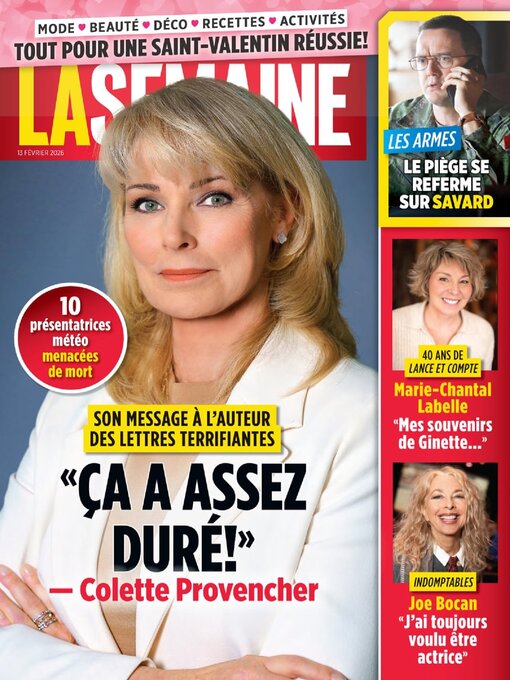Title details for La Semaine by TVA Publications Inc. - Available